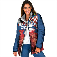 Personalized Czech Independence Day Padded Jacket October 28 Vitkov National Monument