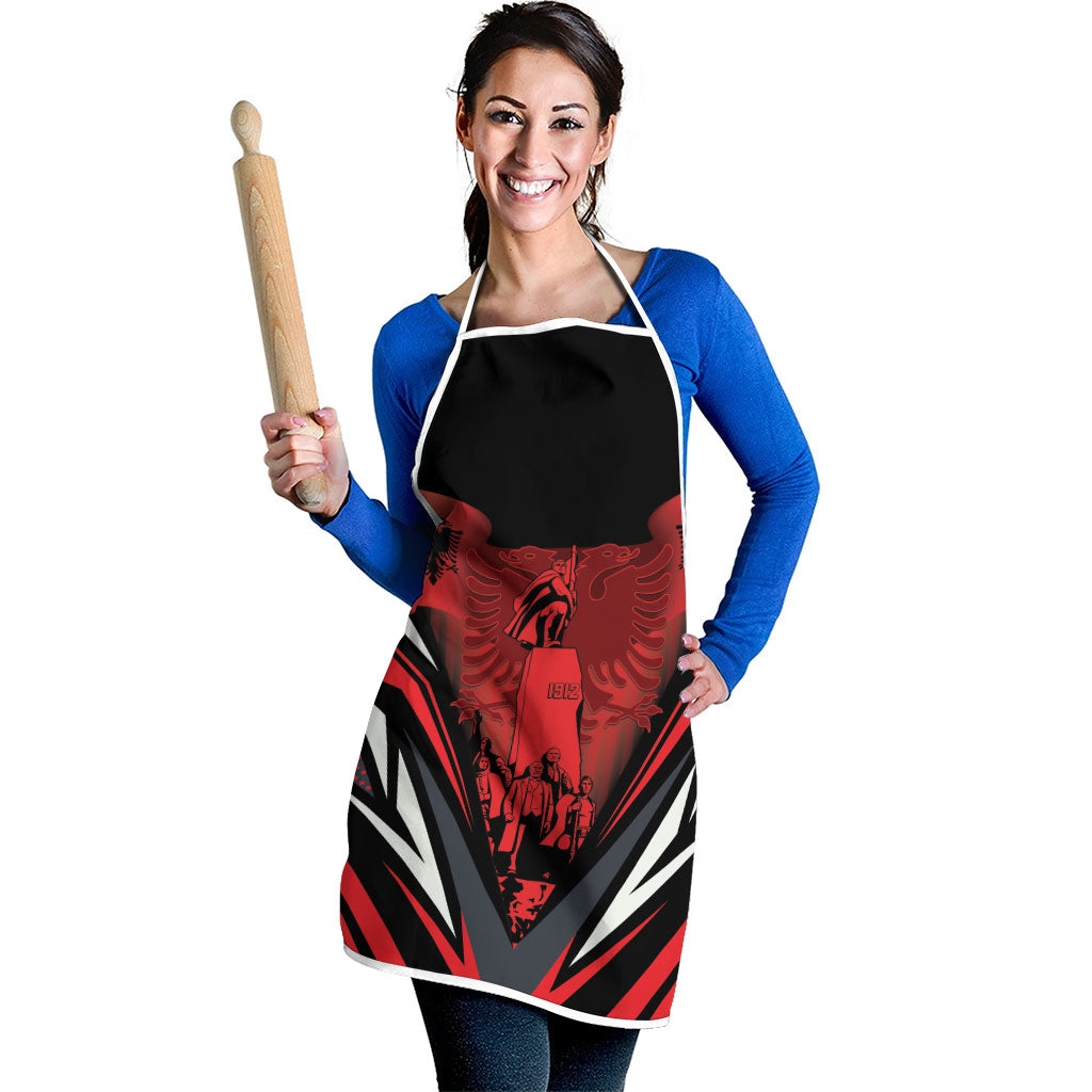 Dita e Flamurit Albania Apron Independence Monument Black Double-headed Eagle