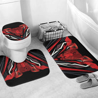 Dita e Flamurit Albania Bathroom Set Independence Monument Black Double-headed Eagle