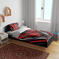 Dita e Flamurit Albania Bedding Set Independence Monument Black Double-headed Eagle
