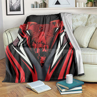 Dita e Flamurit Albania Blanket Independence Monument Black Double-headed Eagle