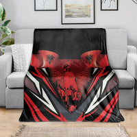 Dita e Flamurit Albania Blanket Independence Monument Black Double-headed Eagle