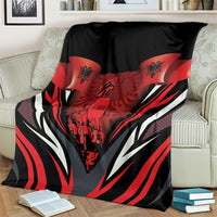 Dita e Flamurit Albania Blanket Independence Monument Black Double-headed Eagle