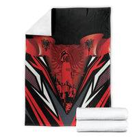 Dita e Flamurit Albania Blanket Independence Monument Black Double-headed Eagle