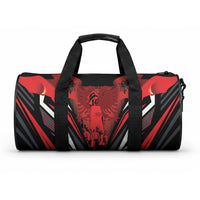Dita e Flamurit Albania Duffle Bag Independence Monument Black Double-headed Eagle