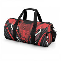 Dita e Flamurit Albania Duffle Bag Independence Monument Black Double-headed Eagle