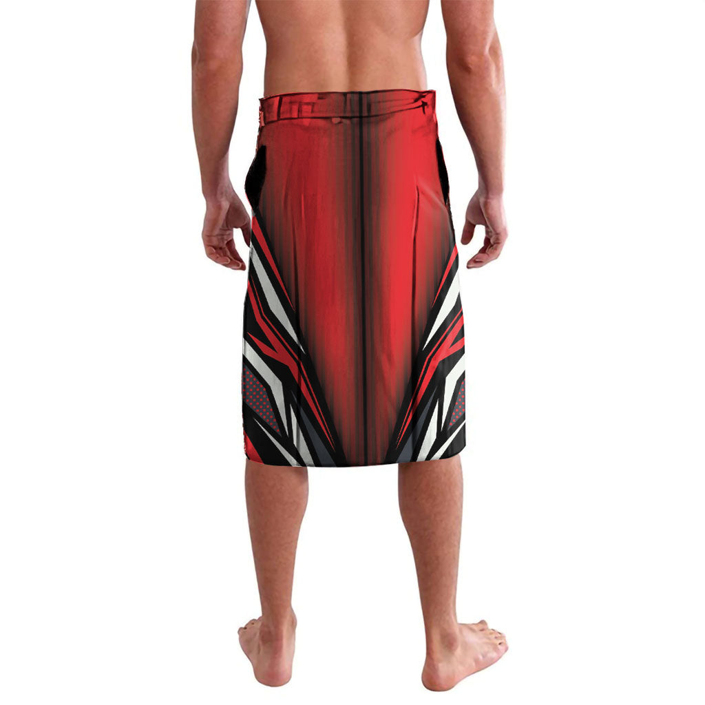 Dita e Flamurit Albania Personalised Lavalava Independence Monument Black Double-headed Eagle