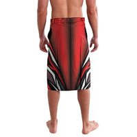 Dita e Flamurit Albania Personalised Lavalava Independence Monument Black Double-headed Eagle