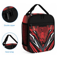 Dita e Flamurit Albania Lunch Bag Independence Monument Black Double-headed Eagle