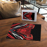 Dita e Flamurit Albania Puzzle Independence Monument Black Double-headed Eagle