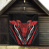 Dita e Flamurit Albania Quilt Independence Monument Black Double-headed Eagle