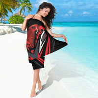 Dita e Flamurit Albania Sarong Independence Monument Black Double-headed Eagle