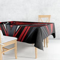 Dita e Flamurit Albania Tablecloth Independence Monument Black Double-headed Eagle