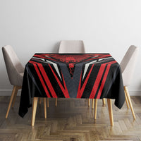 Dita e Flamurit Albania Tablecloth Independence Monument Black Double-headed Eagle