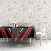 Dita e Flamurit Albania Tablecloth Independence Monument Black Double-headed Eagle