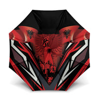 Dita e Flamurit Albania Umbrella Independence Monument Black Double-headed Eagle