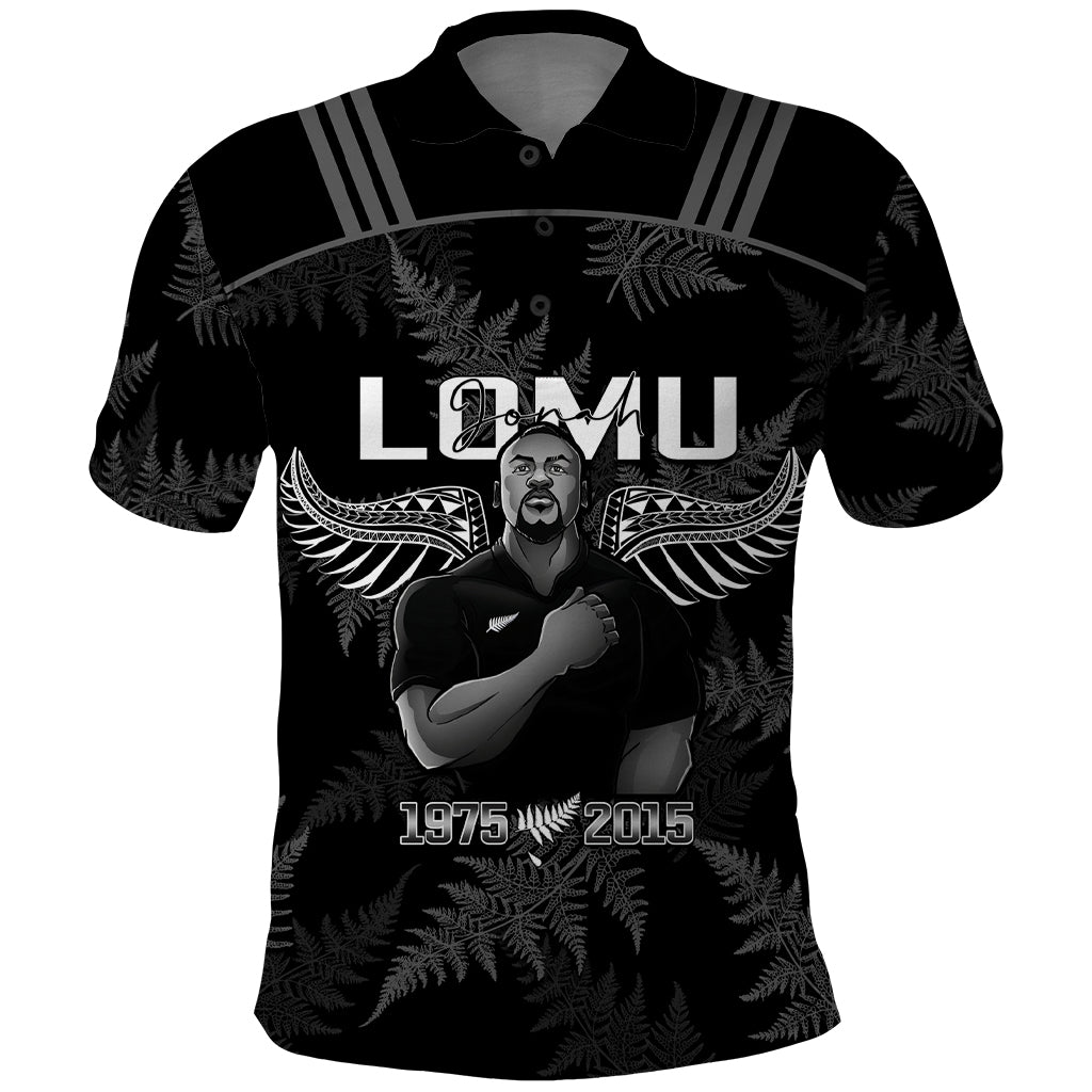 New Zealand Silver Fern Rugby Polo Shirt Aotearoa Godfather Proud Gone But Never Forgotten - Wonder Print Shop