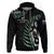 Personalised New Zealand Silver Fern Rugby Hoodie Paua Shell With Champions Trophy History NZ Forever - Wonder Print Shop