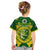 Australia Cricket Kid T Shirt 2023 World Cup 6th Champions Trophy National Color - Wonder Print Shop