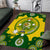 Personalised Australia Cricket Area Rug 2023 World Cup 6th Champions Trophy National Color - Wonder Print Shop