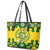 Personalised Australia Cricket Leather Tote Bag 2023 World Cup 6th Champions Trophy National Color - Wonder Print Shop