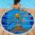 Custom India Cricket Beach Blanket 2023 World Cup 3rd Champions Proud - Wonder Print Shop