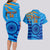 Custom India Cricket Couples Matching Long Sleeve Bodycon Dress and Hawaiian Shirt 2023 World Cup 3rd Champions Proud - Wonder Print Shop