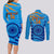 Custom India Cricket Couples Matching Long Sleeve Bodycon Dress and Long Sleeve Button Shirt 2023 World Cup 3rd Champions Proud - Wonder Print Shop