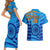 Custom India Cricket Couples Matching Short Sleeve Bodycon Dress and Hawaiian Shirt 2023 World Cup 3rd Champions Proud - Wonder Print Shop