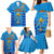 Custom India Cricket Family Matching Mermaid Dress and Hawaiian Shirt 2023 World Cup 3rd Champions Proud - Wonder Print Shop