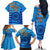 Custom India Cricket Family Matching Off Shoulder Long Sleeve Dress and Hawaiian Shirt 2023 World Cup 3rd Champions Proud - Wonder Print Shop