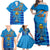 Custom India Cricket Family Matching Off Shoulder Maxi Dress and Hawaiian Shirt 2023 World Cup 3rd Champions Proud - Wonder Print Shop