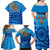 Custom India Cricket Family Matching Off Shoulder Maxi Dress and Hawaiian Shirt 2023 World Cup 3rd Champions Proud - Wonder Print Shop