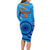 Custom India Cricket Long Sleeve Bodycon Dress 2023 World Cup 3rd Champions Proud - Wonder Print Shop