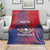 Custom Baseball Dominicana Blanket Go Champions Grunge Style