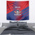 Custom Baseball Dominicana Tapestry Go Champions Grunge Style