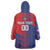 Custom Baseball Dominicana Wearable Blanket Hoodie Go Champions Grunge Style