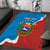 Custom Baseball Venezuela Area Rug Go Champions Grunge Style - Wonder Print Shop