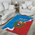 Custom Baseball Venezuela Area Rug Go Champions Grunge Style - Wonder Print Shop