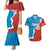 Custom Baseball Venezuela Couples Matching Mermaid Dress and Hawaiian Shirt Go Champions Grunge Style - Wonder Print Shop