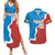 Custom Baseball Venezuela Couples Matching Summer Maxi Dress and Hawaiian Shirt Go Champions Grunge Style - Wonder Print Shop