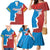 Custom Baseball Venezuela Family Matching Mermaid Dress and Hawaiian Shirt Go Champions Grunge Style - Wonder Print Shop