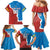 Custom Baseball Venezuela Family Matching Mermaid Dress and Hawaiian Shirt Go Champions Grunge Style - Wonder Print Shop