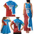 Custom Baseball Venezuela Family Matching Tank Maxi Dress and Hawaiian Shirt Go Champions Grunge Style - Wonder Print Shop