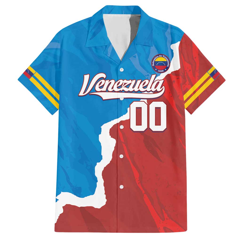 Custom Baseball Venezuela Hawaiian Shirt Go Champions Grunge Style - Wonder Print Shop