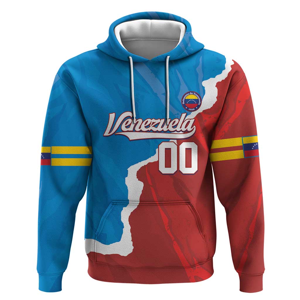 Custom Baseball Venezuela Hoodie Go Champions Grunge Style - Wonder Print Shop