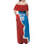 Custom Baseball Venezuela Off Shoulder Maxi Dress Go Champions Grunge Style - Wonder Print Shop