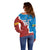 Custom Baseball Venezuela Off Shoulder Sweater Go Champions Grunge Style - Wonder Print Shop