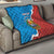 Custom Baseball Venezuela Quilt Go Champions Grunge Style - Wonder Print Shop