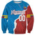 Custom Baseball Venezuela Sweatshirt Go Champions Grunge Style - Wonder Print Shop